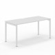 Nova U Scalloped Edge Bench Desk